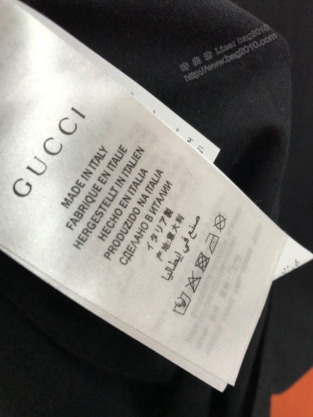 Gucci男T恤 2020新款短袖衣 最高品質 古馳男裝  tzy2586